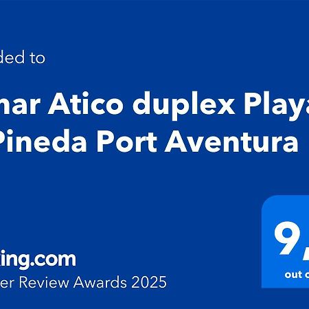 Aimar Atico Duplex Playa La Pineda Port Aventura Exterior foto