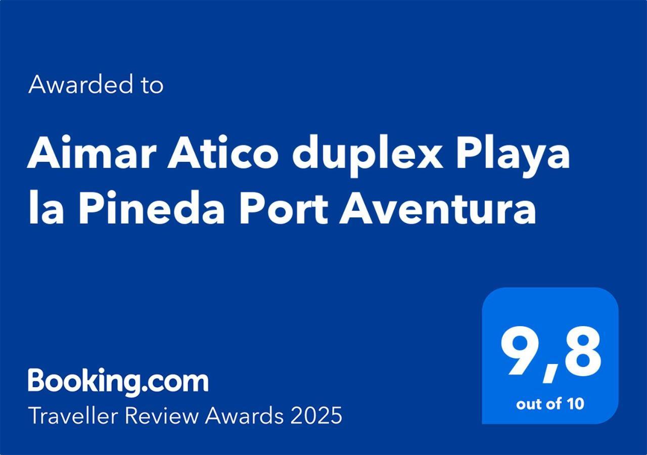 Aimar Atico Duplex Playa La Pineda Port Aventura Exterior foto